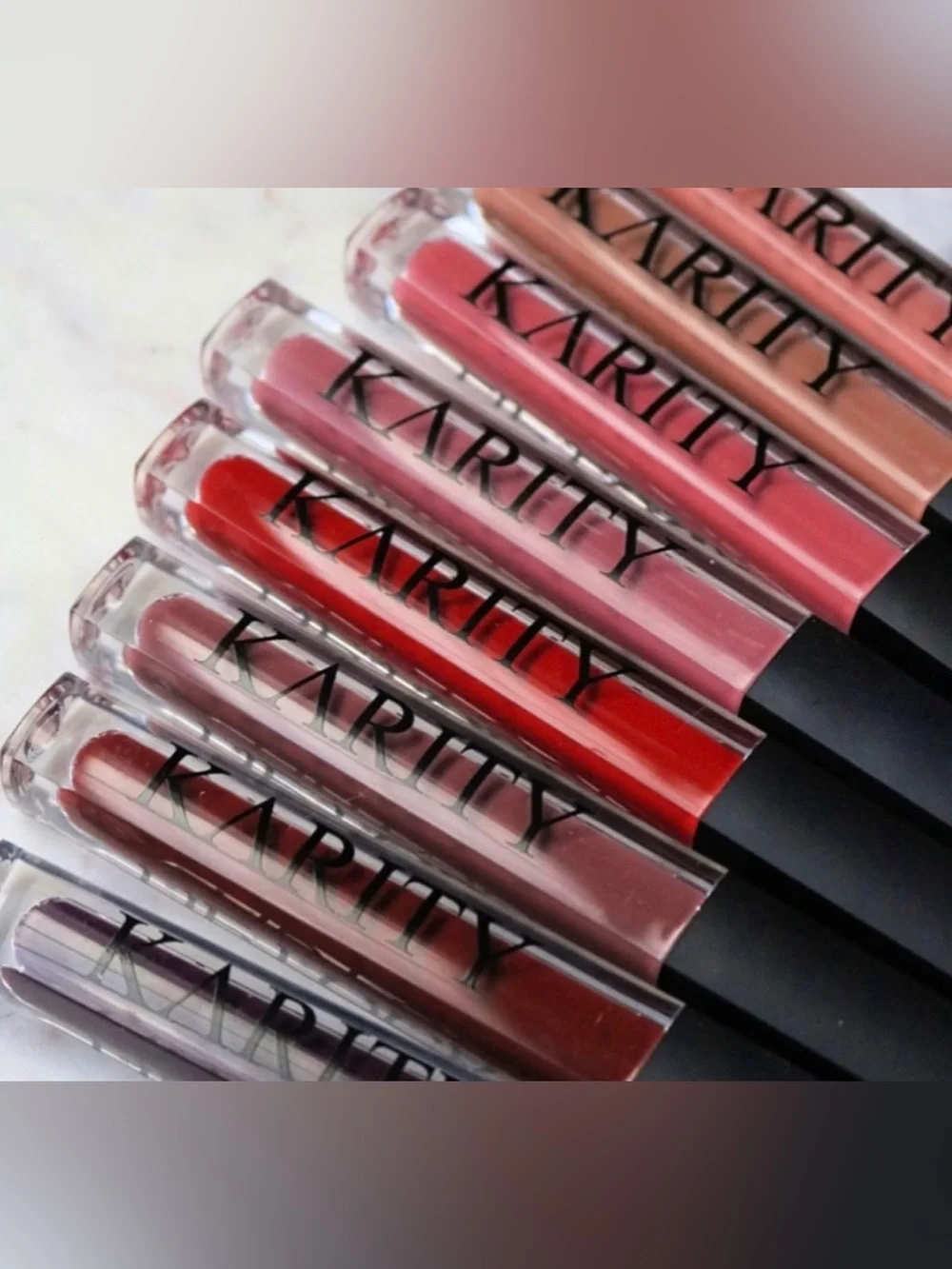 NIB Karity Lip Lock Velvet Liquid Lipstick - Keen